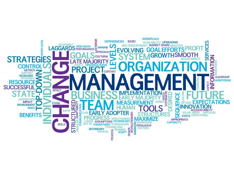 "CHANGE MANAGEMENT" Tag Cloud (smart lean process improvement)